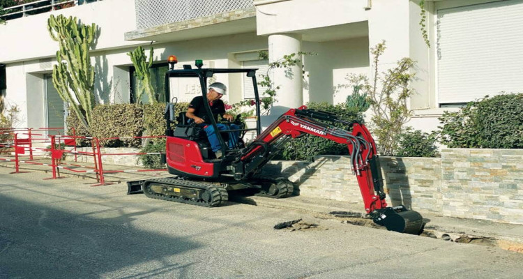 Mini Ekskavatör ile Temel Kazımı